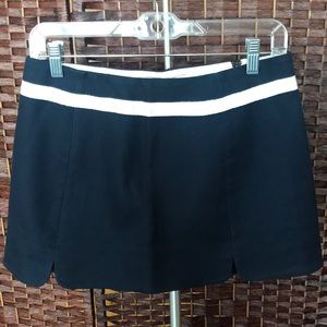 Juicy Couture Navy Blue mini skirt size 4 NWT